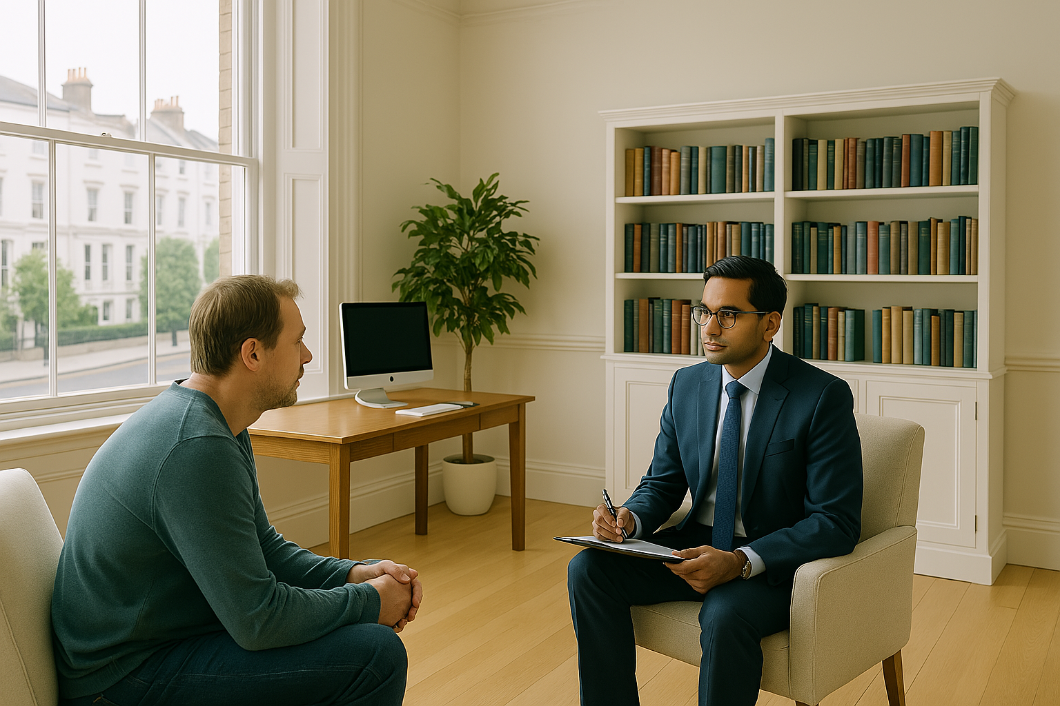 ADHD consultation in a professional setting