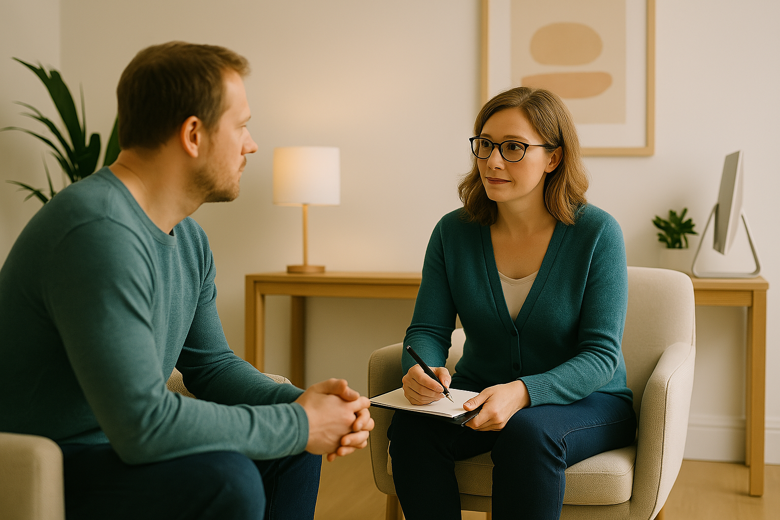 One-on-one ADHD counselling session